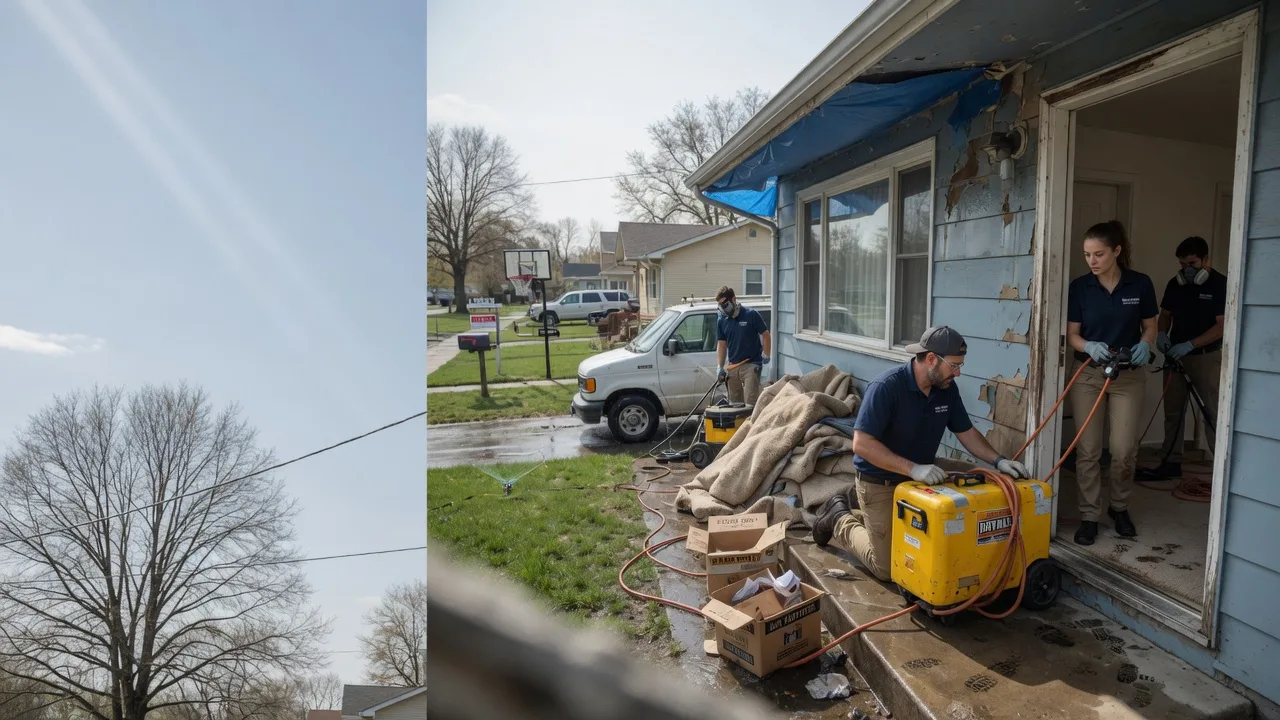 Basement Flood Cleanup in Llano, NM near me
